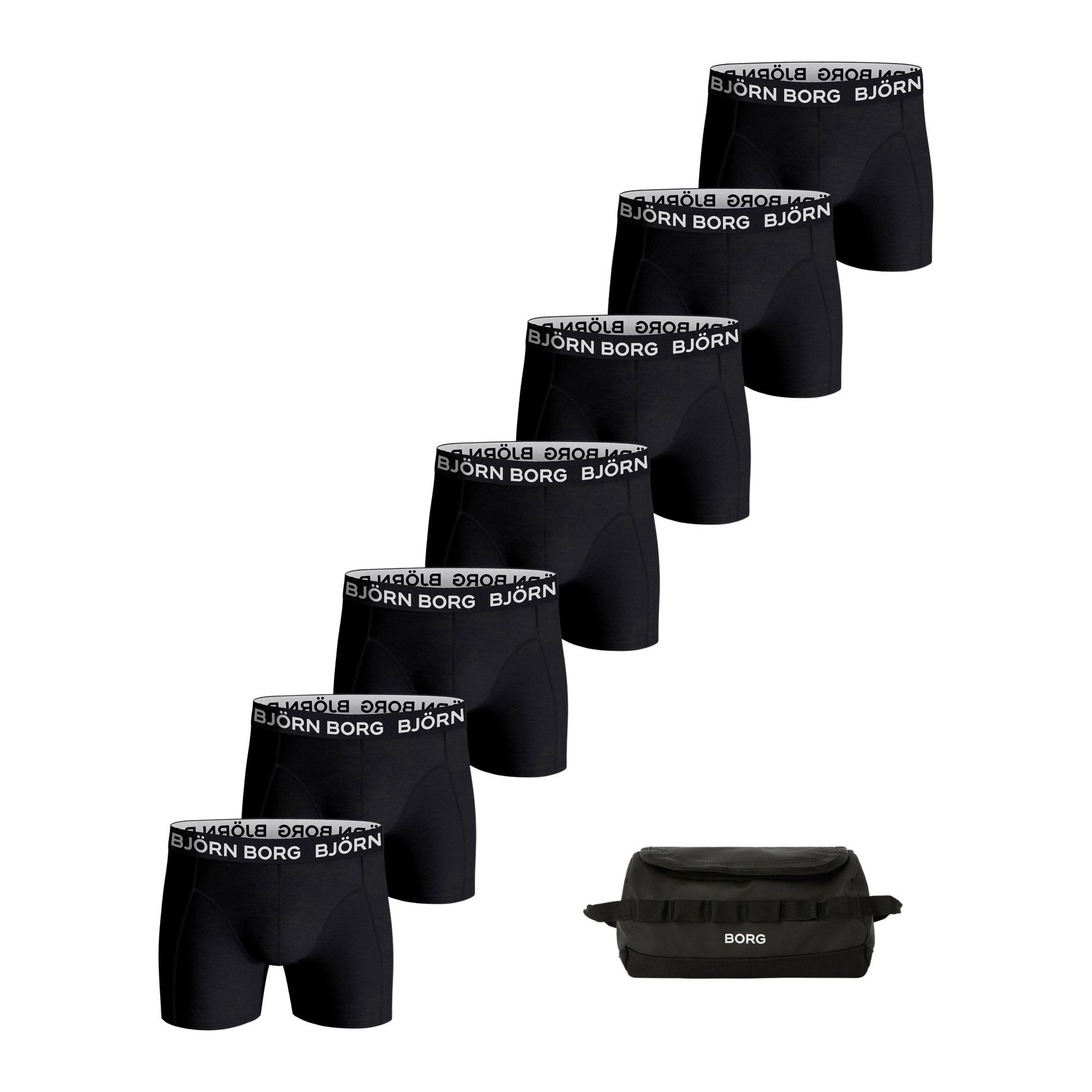Björn Borg COTTON STRETCH BOXER 7p Multi voor Jongens | Kids Brand Store